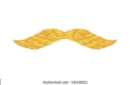 Ginger mustache