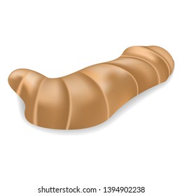 Ginger root icon. Realistic illustration of ginger root vector icon for web design isolated on white background