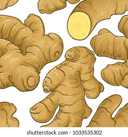 ginger vector pattern