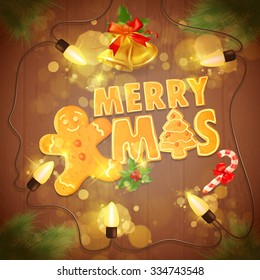 gingerbread banner