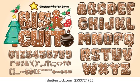gingerbread christmas alphabet christmas ornament