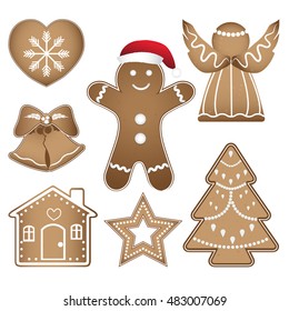 Gingerbread Christmas Cookies Icon