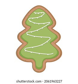 Gingerbread christmas tree Christmas Cookies.