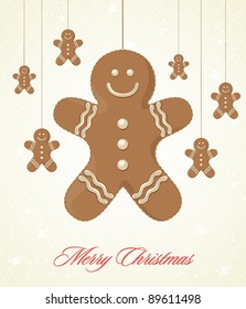 Gingerbread Cookie Background