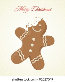 Gingerbread Cookie Background