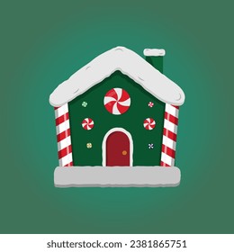 Galleta de pan de jengibre arte vectorial