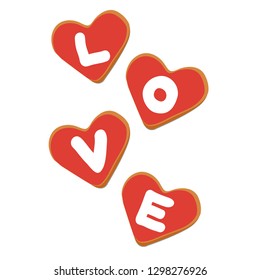 gingerbread cookie valentines day