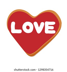 gingerbread cookie valentines day