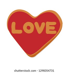 gingerbread cookie valentines day