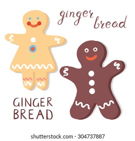 Gingerbread cookies.