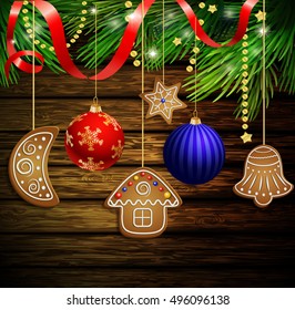 gingerbread cookies decorations