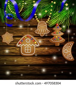 gingerbread cookies decorations