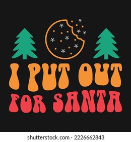 Gingerbread Cookies Retro T-shirt Design