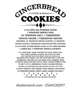 
Gingerbread Cookies T shirt Design