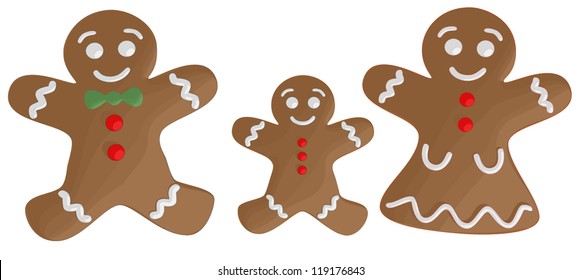 Gingerbread Family