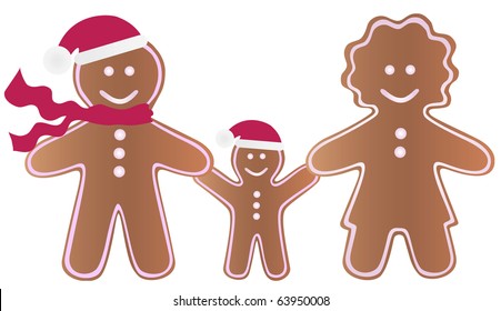 Gingerbread Family