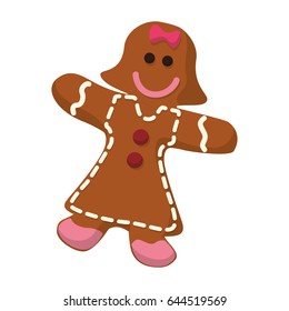 gingerbread girl cookie