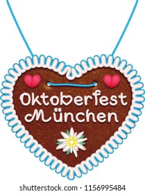 Gingerbread Heart for Oktoberfest