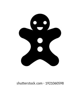 Gingerbread icon for graphic design projects