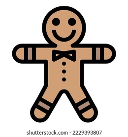 gingerbread icon line color .