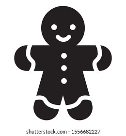 gingerbread icon, Ready to use in web design , apps, software and print. - Vector. Eps 10