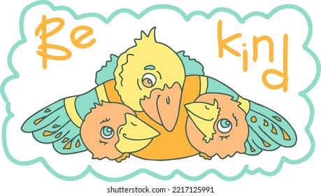 Gingerbread image of a fantasy bird. Be kind