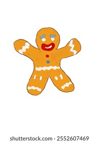 Gingerbread man , Christmas elements