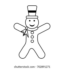 gingerbread man cookie icon image