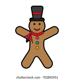 gingerbread man cookie icon image