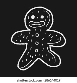 Gingerbread Man doodle