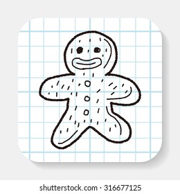 Gingerbread Man doodle