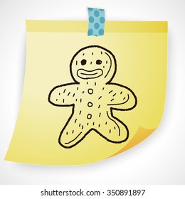 Gingerbread Man doodle