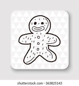 Gingerbread Man doodle