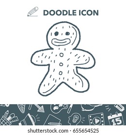 Gingerbread Man doodle