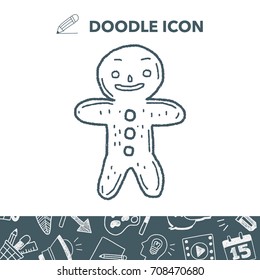 Gingerbread Man doodle