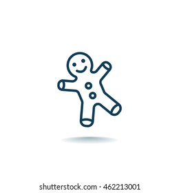 Gingerbread man Flat