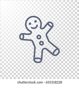Gingerbread man Flat