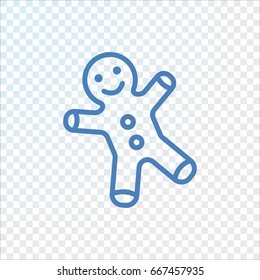 Gingerbread man Flat