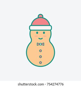 Gingerbread Man Icon Avatar Special