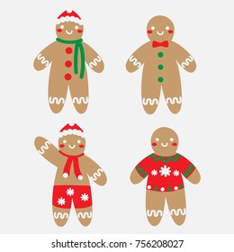 gingerbread man set