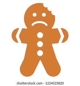 gingerbread man vector