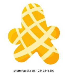 gingerbread mummy halloween sweet color eat icon