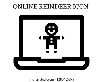 Gingerbread search icon. Editable Gingerbread search icon for web or mobile.