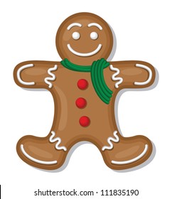 Gingerbread vector