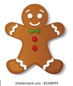 Gingerbread vector