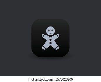 Gingerbread - Vector App Icon