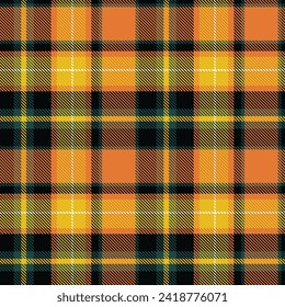 Gingham check plaid pattern for autumn, summer, spring. Seamless colorful herringbone textured vichy tartan vector graphic for scarf, dress, flannel shirt, skirt, other modern fashion fabric design.