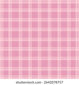 Gingham check plaid pattern for autumn, summer, spring. Seamless colorful herringbone textured Vichy tartan vector graphic for scarf, dress, flannel shirt, skirt, other modern fashion fabric design.