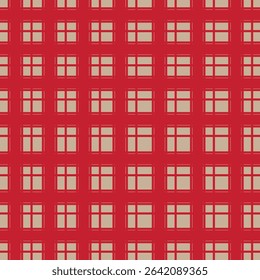 Gingham check plaid pattern for autumn, summer, spring. Seamless colorful herringbone textured Vichy tartan vector graphic for scarf, dress, flannel shirt, skirt, other modern fashion fabric design.