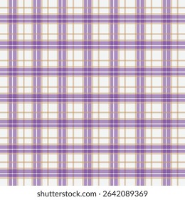Gingham check plaid pattern for autumn, summer, spring. Seamless colorful herringbone textured Vichy tartan vector graphic for scarf, dress, flannel shirt, skirt, other modern fashion fabric design.